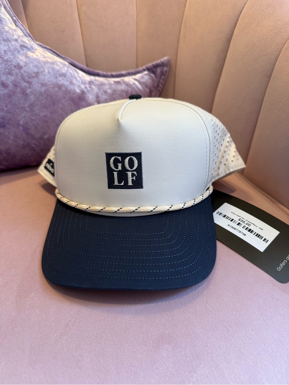 GOLF Two-Tone Trucker Hat - White & Navy